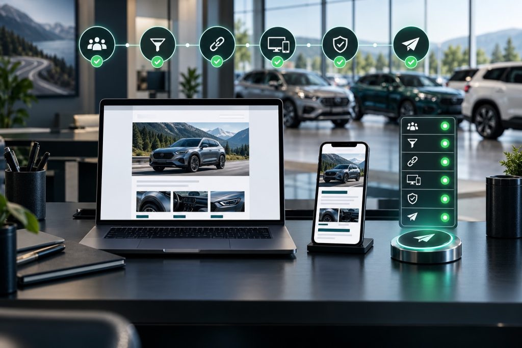 Managed automotive email deployment quality control across desktop and mobile