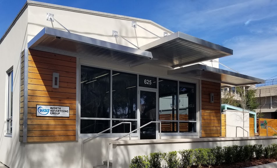 Worth Advertising Group office at Innovation Square in Gainesville Florida